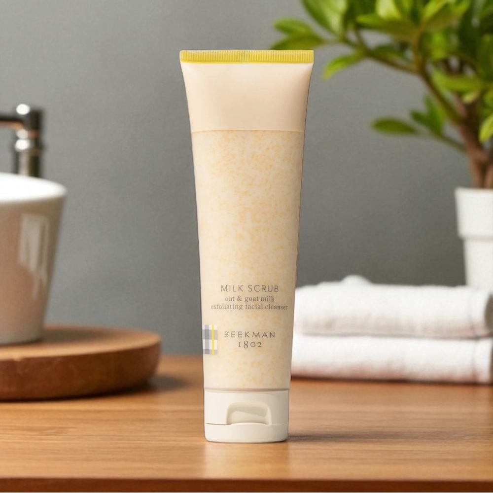 Beekman 1802 Milk Scrub Oat & Goat Milk Exfoliating Cleanser 3oz Sealed